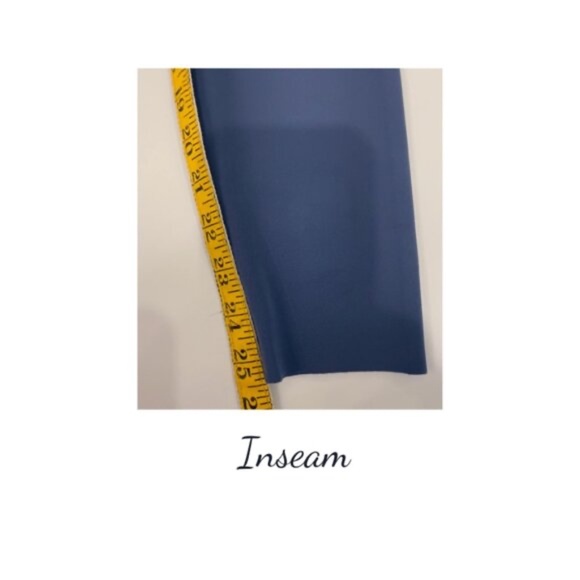 Nike Universa Leggings Medium Support Moisture-Wicking Versatile Fabric Blue NWT - Picture 5 of 10